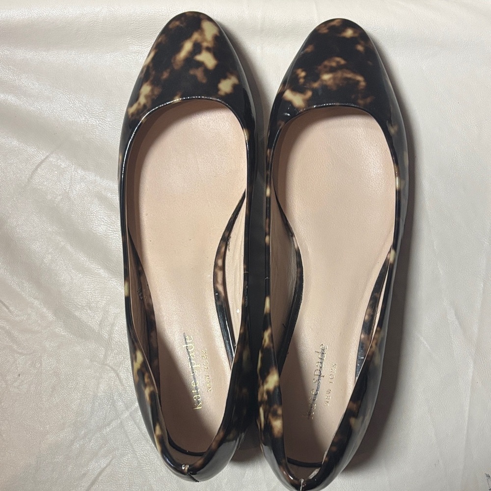 Kate Spade Tortoise Shell Pattern Flats - image 2